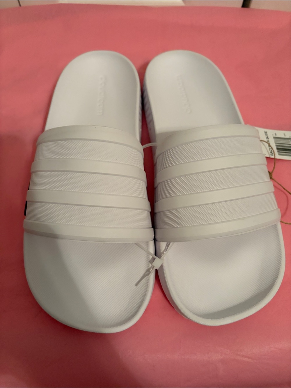 Women’s White Slide Sandals - Casual Comfort